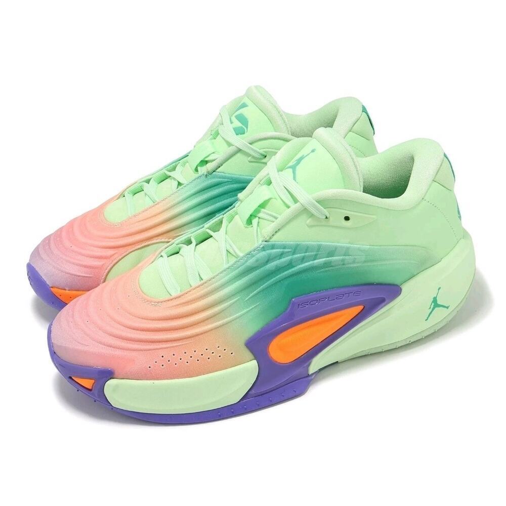 Nike Kids Jordan Luka 3 HQ4920-300 Multicolor Lace-Up Sneakers Shoes Size 7Y